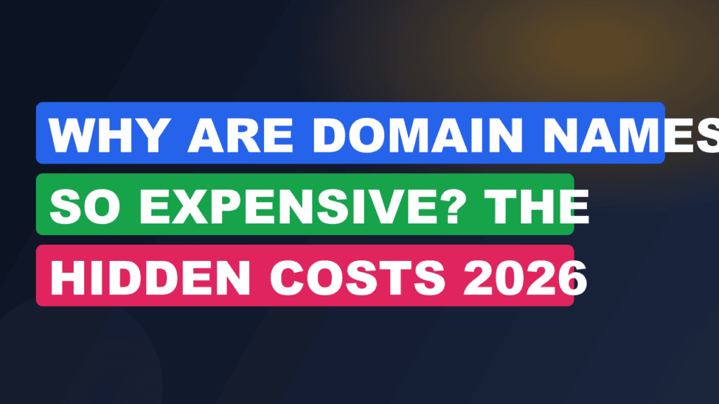 Why Are Domain Names So Expensive? The Hidden Costs 2026